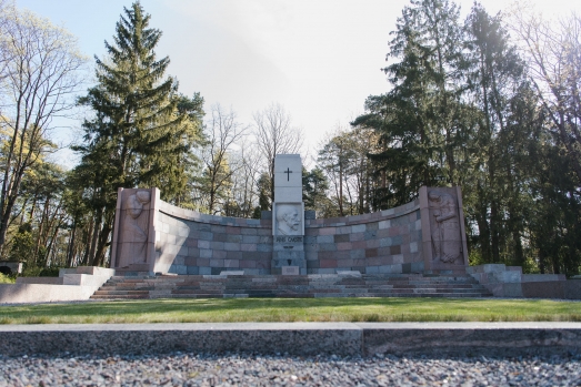 Pirmā Latvijas Valsts prezidenta Jāņa Čakstes piemineklis.
Foto: Ieva Ābele, Saeima